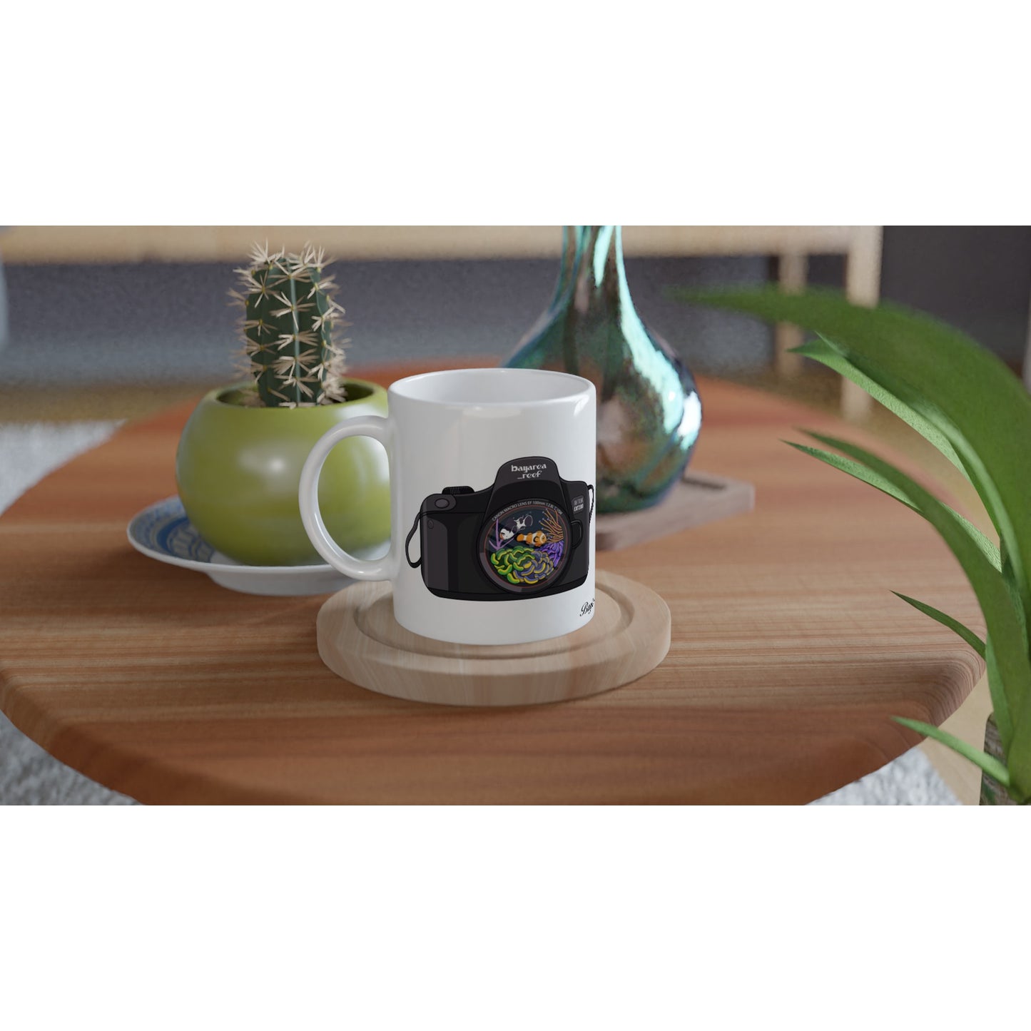 BayAreaReef White 11oz Ceramic Mug (Camera)